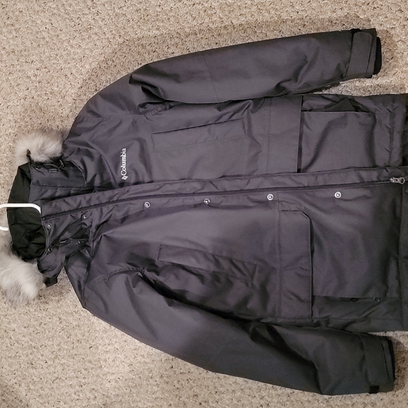 Columbia Penns Creek Gray Parka - Picture 1 of 4